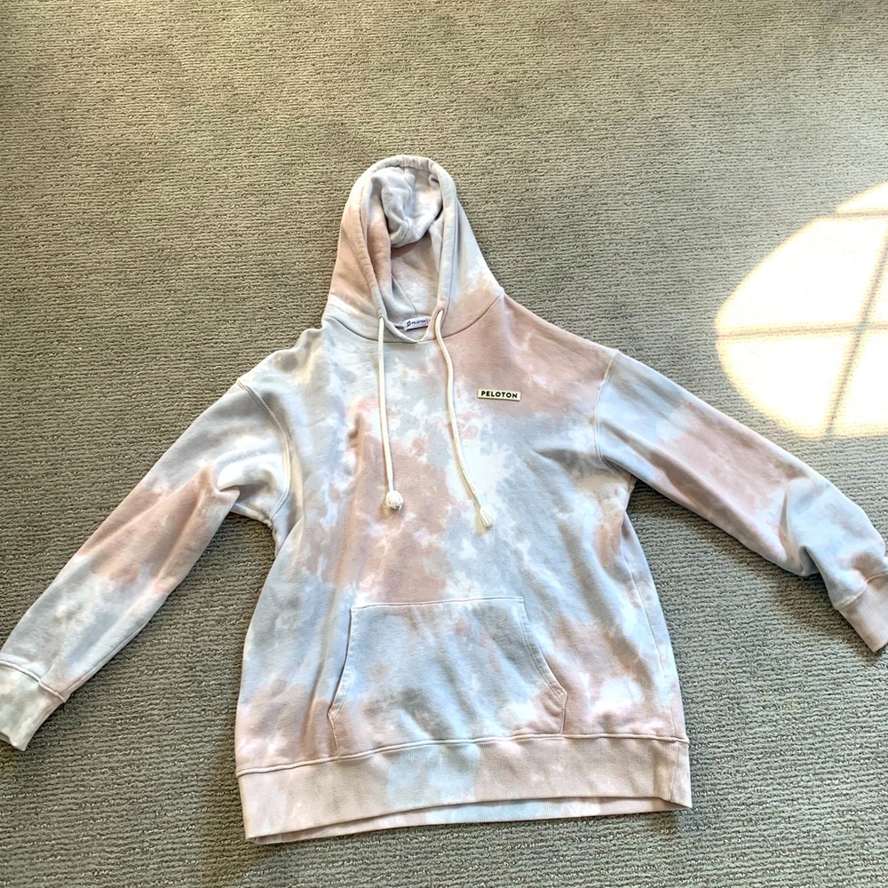 Tie-Dye Peloton Hoodie Sweatshirt